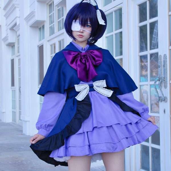 Front view of Takanashi Rikka Cosplay Costume from Love, Chunibyo & Other Delusions
