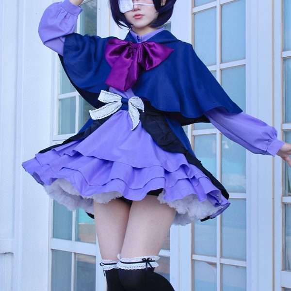 Front view of Takanashi Rikka Cosplay Costume from Love, Chunibyo & Other Delusions