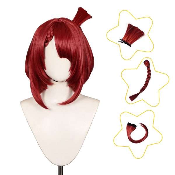 Tribios Cosplay Wig Front View – Honkai Star Rail