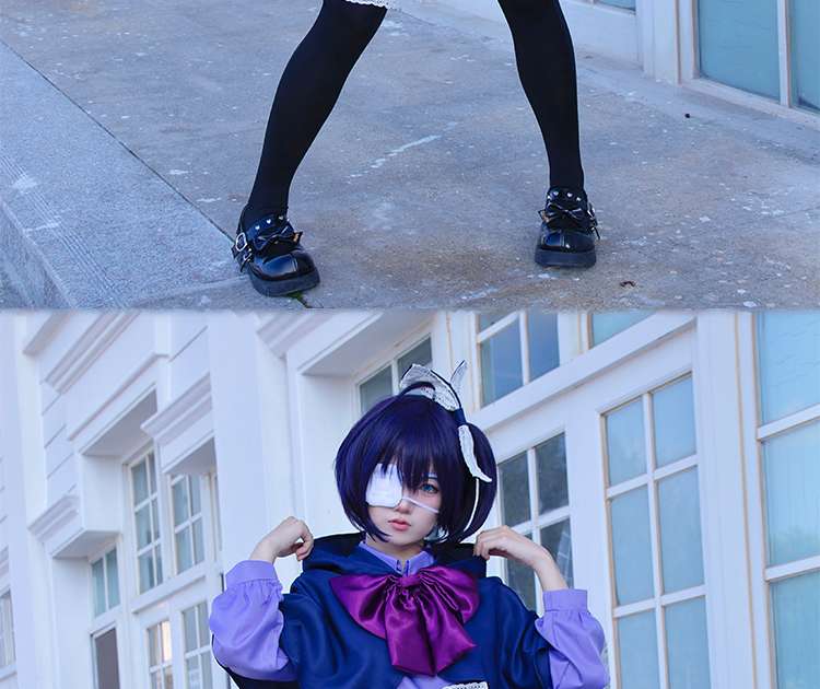 Front view of Takanashi Rikka Cosplay Costume from Love, Chunibyo & Other Delusions