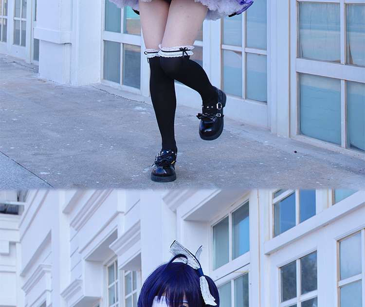 Front view of Takanashi Rikka Cosplay Costume from Love, Chunibyo & Other Delusions