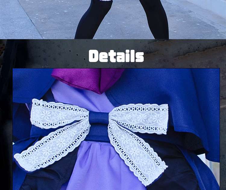 Front view of Takanashi Rikka Cosplay Costume from Love, Chunibyo & Other Delusions