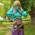 Breath of the Wild Link Mujer Cosplay Disfraz Delantero