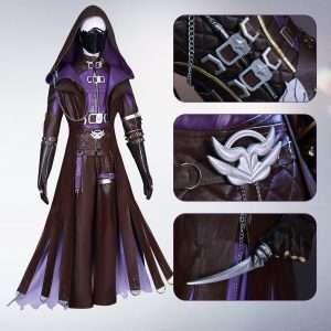 Front view of Love and DeepSpace Rafayel Cosplay Costume
