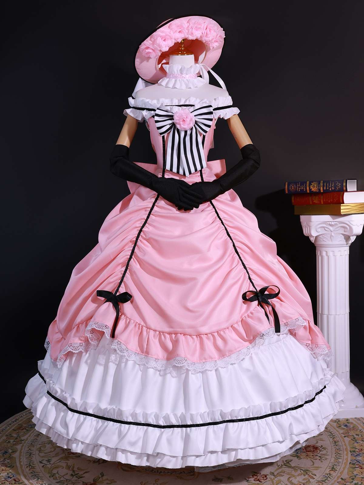 Front view of Ciel Phantomhive Cosplay Costume