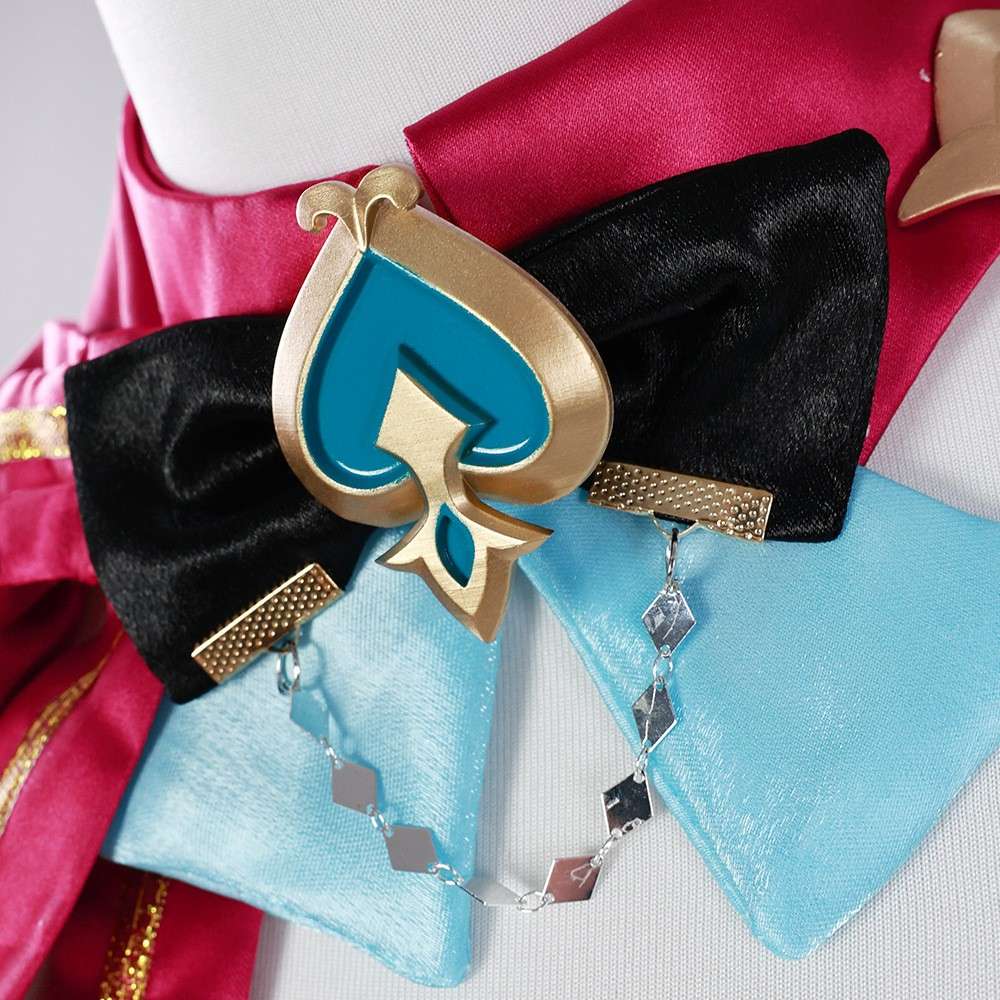 Close-up of Escoffier Cosplay Costume details