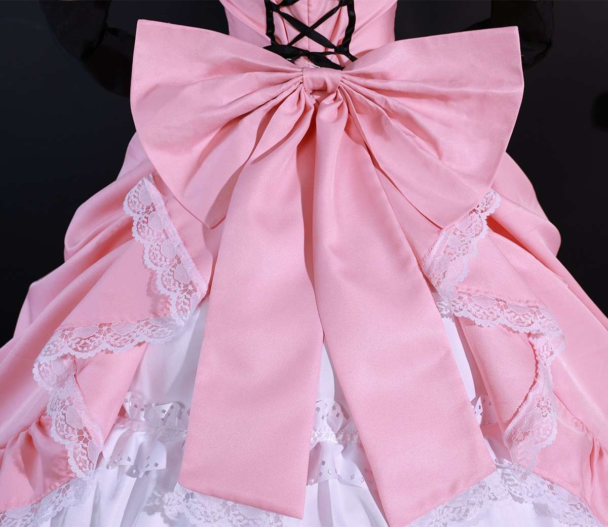 Close-up details of Ciel Phantomhive Cosplay Costume