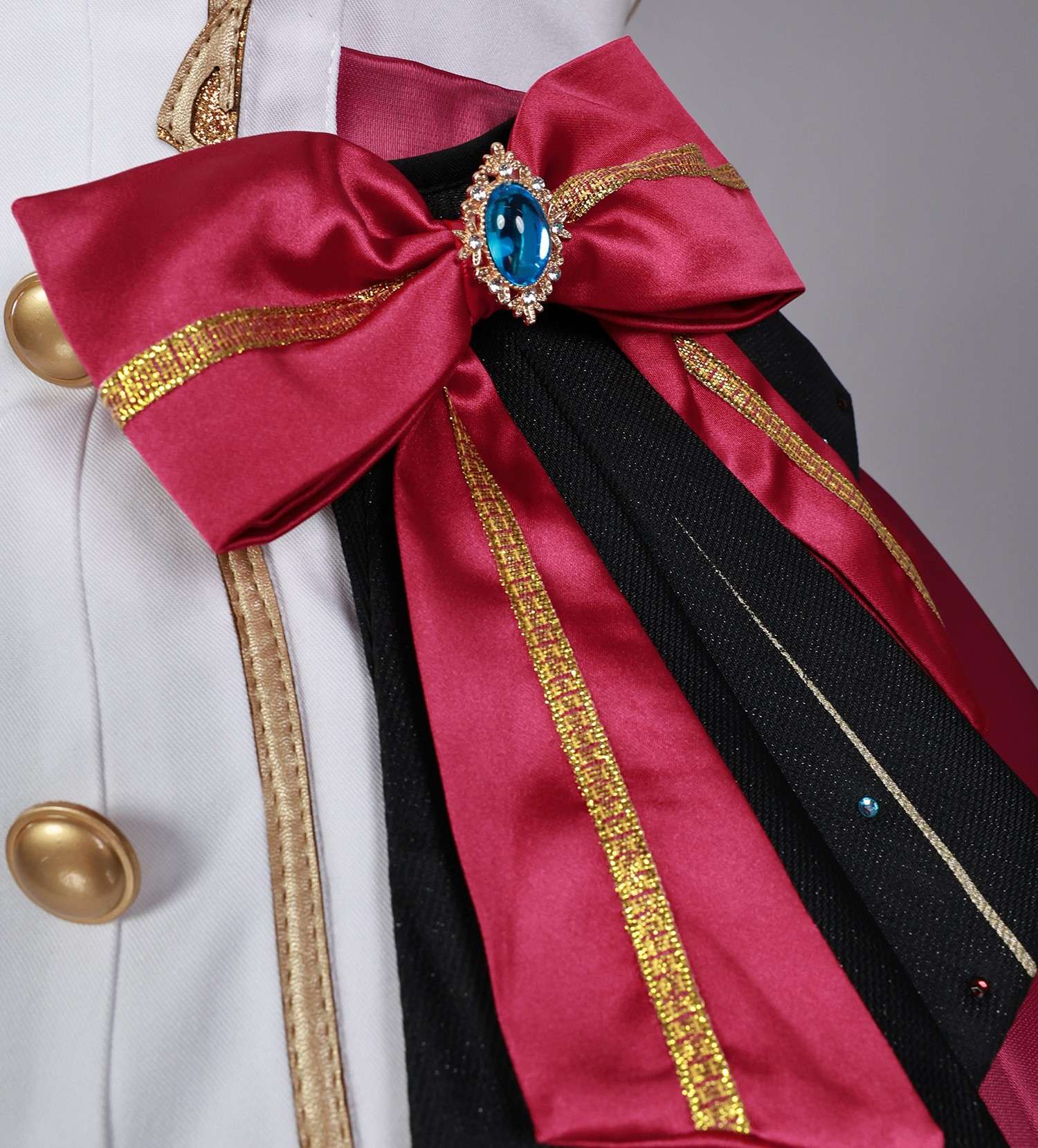 Close-up of Escoffier Cosplay Costume details