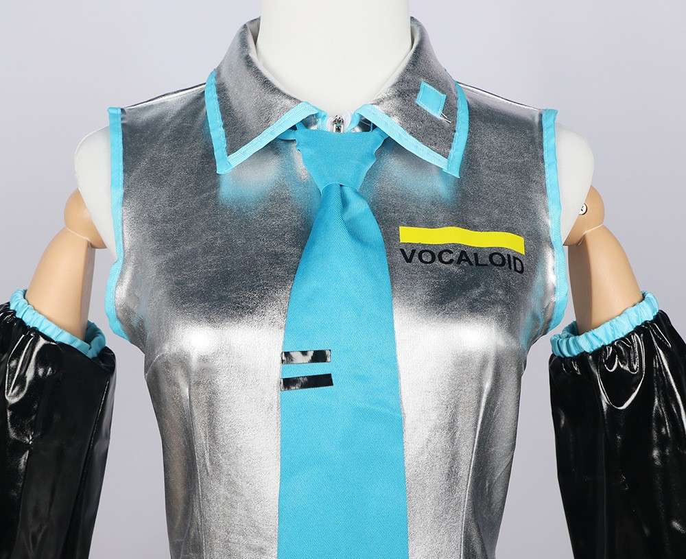  Close-up details of the V Singer Project Sekai Cosplay Costume