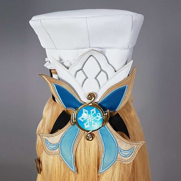 Close-up of Escoffier Cosplay Costume details
