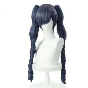 Front view of Ciel Phantomhive cosplay wig