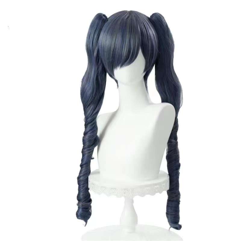 ciel-phantomhive-cosplay-parrucca-anteriore.jpg - Vista frontale della parrucca cosplay di Ciel Phantomhive