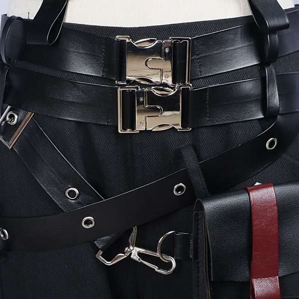Grande plano de Love e DeepSpace Detalhes do fato de cosplay de DeepSpace Hunter