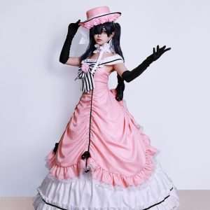Front view of Ciel Phantomhive Cosplay Costume