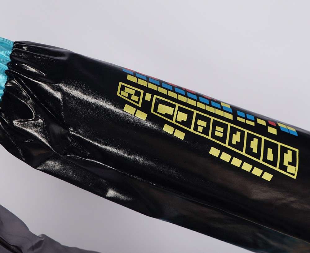 Close-up details of the V Singer Project Sekai Cosplay Costume