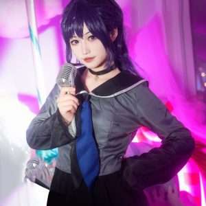 Front view of Asahinaa Mafuyuu Cosplay Costume from Project Sekaii