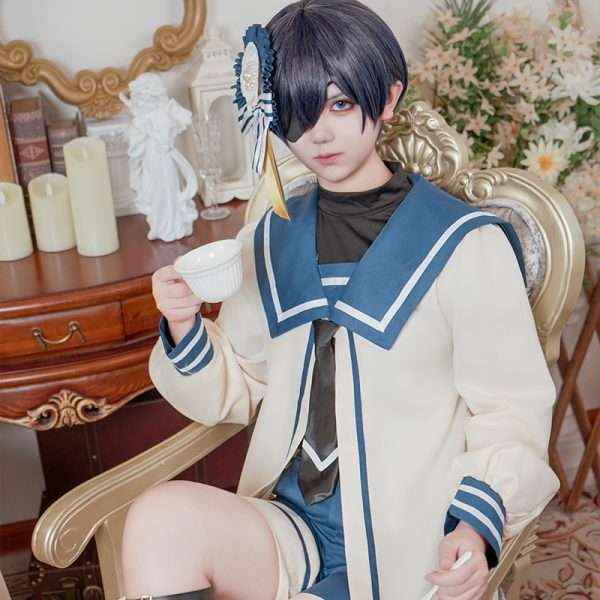 Ciel cosplay jelmez elölnézetből a Black Butlerből