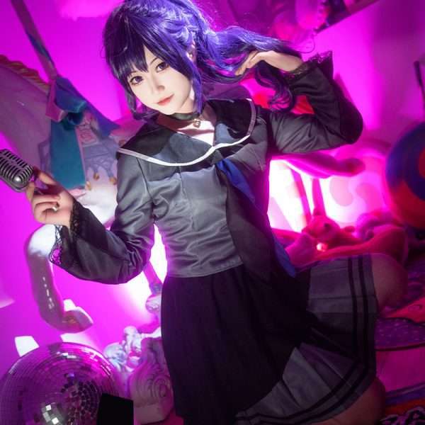 Front view of Asahinaa Mafuyuu Cosplay Costume from Project Sekaii