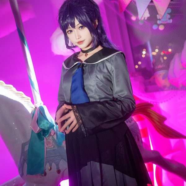 Front view of Asahinaa Mafuyuu Cosplay Costume from Project Sekaii