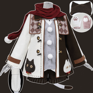 Front view of Project Sekaii Colorful Stage Winter Outfit