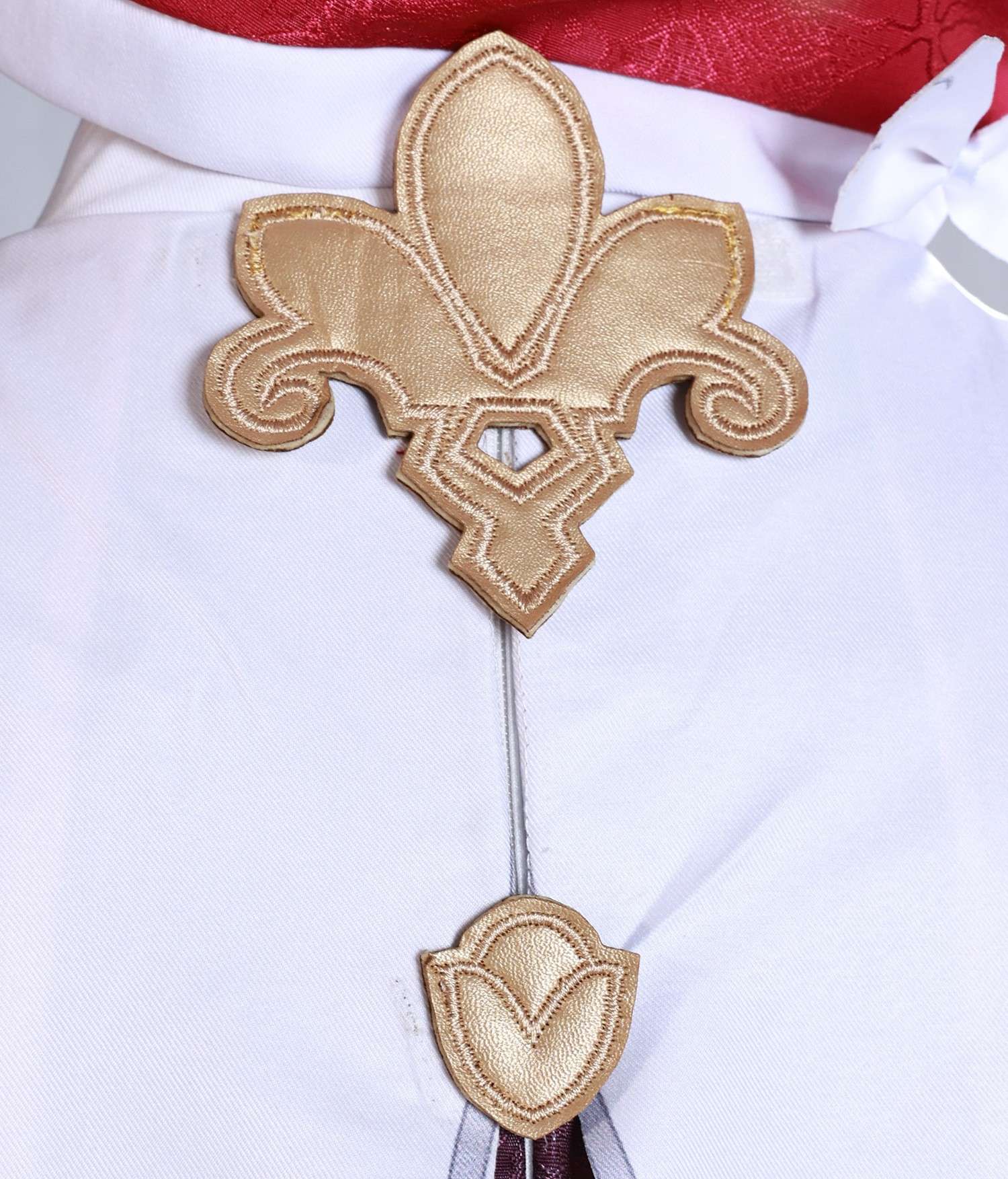 Close-up of Hyacine Cosplay Costume details