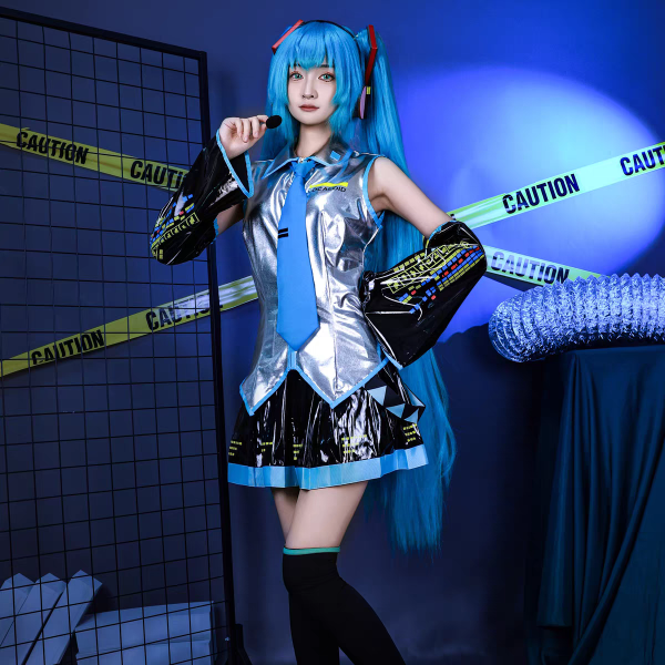 V Singer Project Sekai Cosplay Costume front view