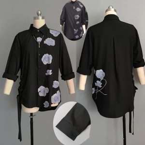 Front view of Kanae Cosplay Shirt from NIJISANJI