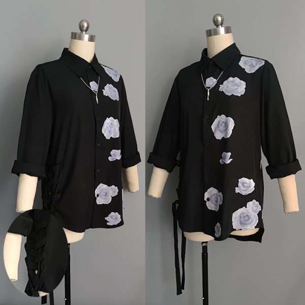 Front view of Kanae Cosplay Shirt from NIJISANJI