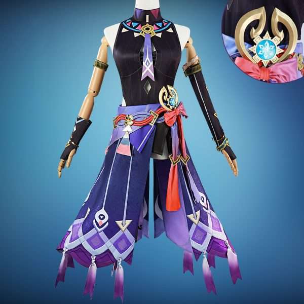 Front view of Genshin Impact Citlali cosplay costume