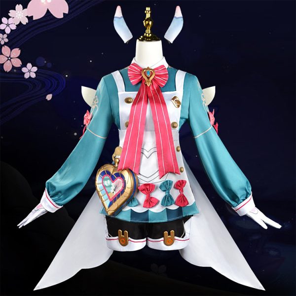 Genshin Impact Sigewinne cosplay outfit full front
