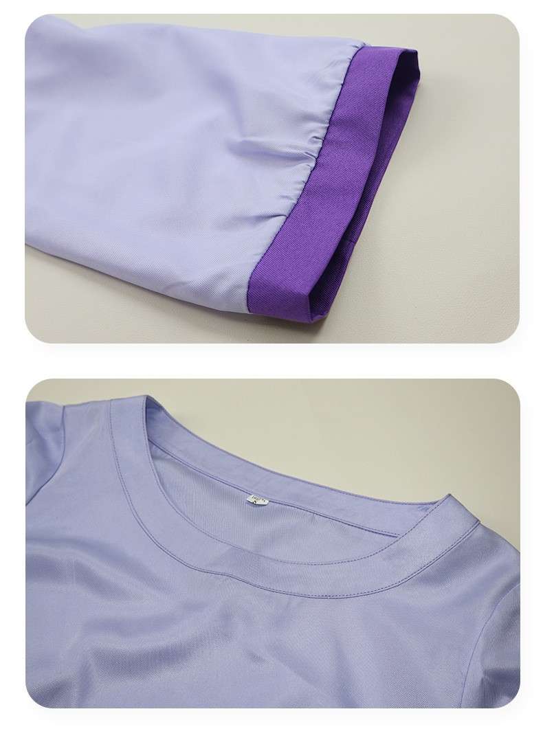 Close-up details of accessories and fabric in Maomao’s cosplay
