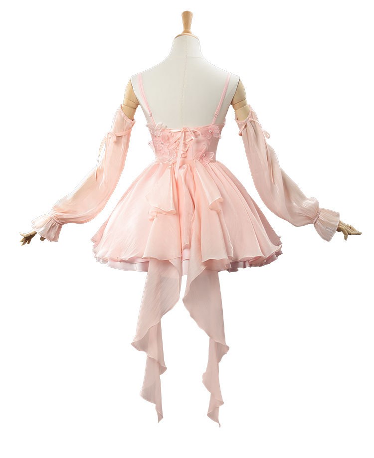 Back view of the MC costume from Love and Deepspace