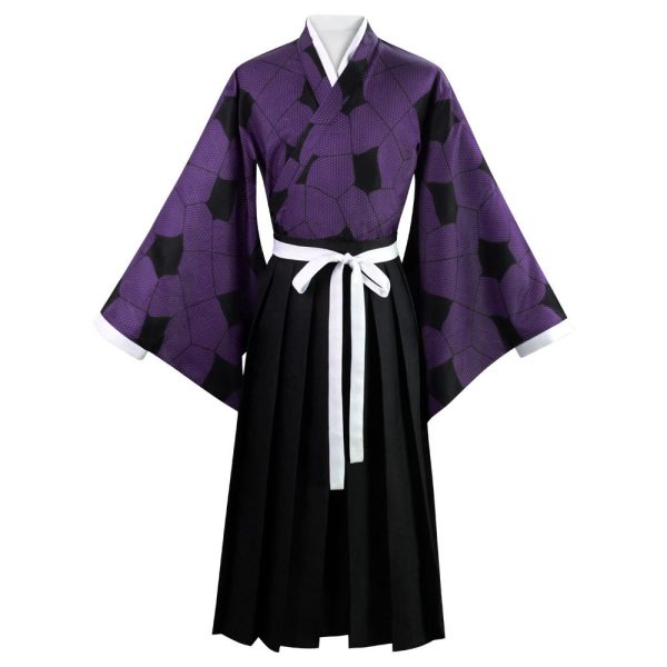 Anime-inspired demon cosplay costume front