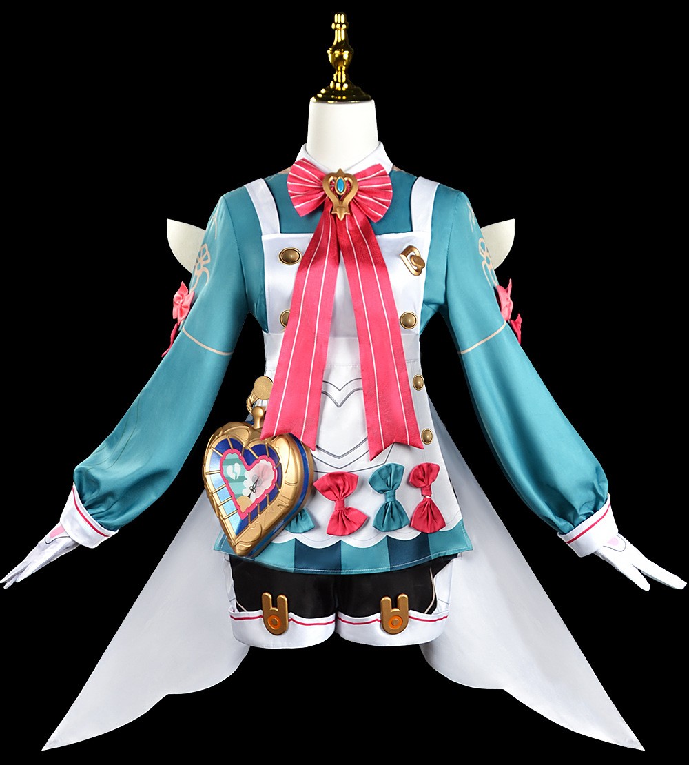 Genshin Impact Sigewinne cosplay outfit full front