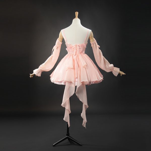 Back view of the MC costume from Love and Deepspace