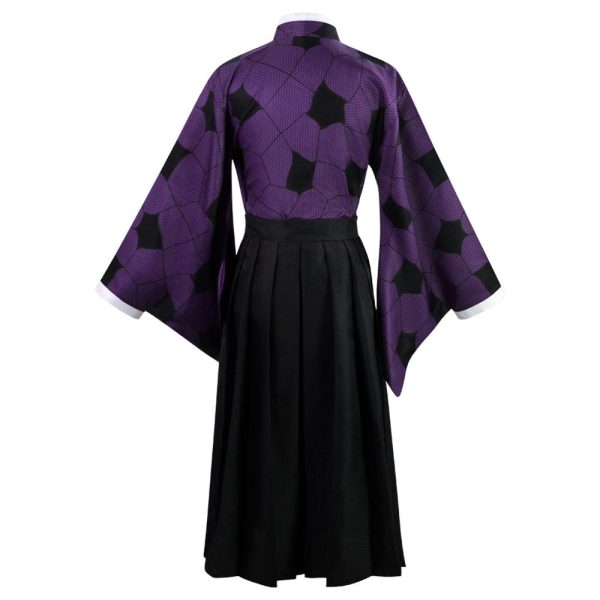 Anime cosplay costume back design