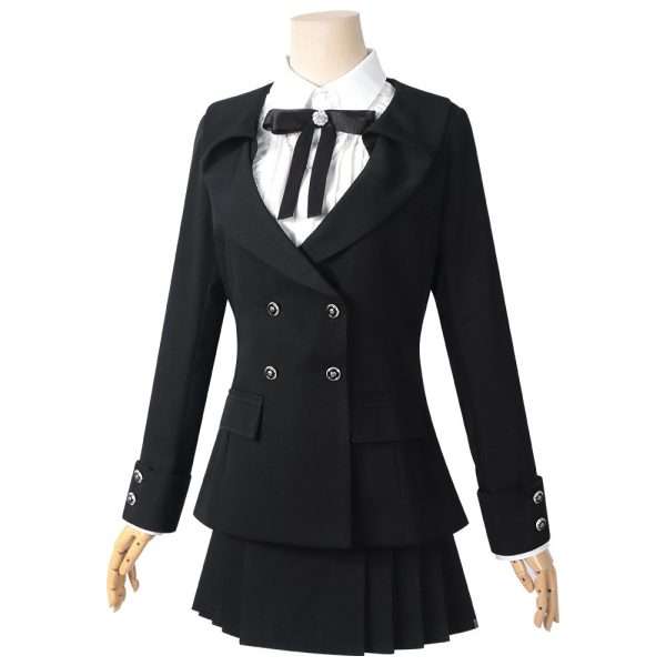 Meng Qimeng front view cosplay outfit in pastel dream theme