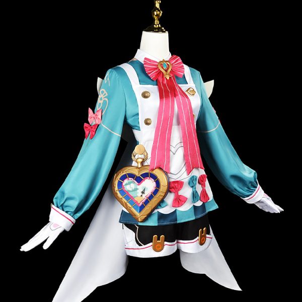 Genshin Impact Sigewinne cosplay outfit full front