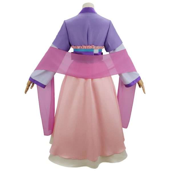 Back view of The Apothecary Diaries Maomao cosplay
