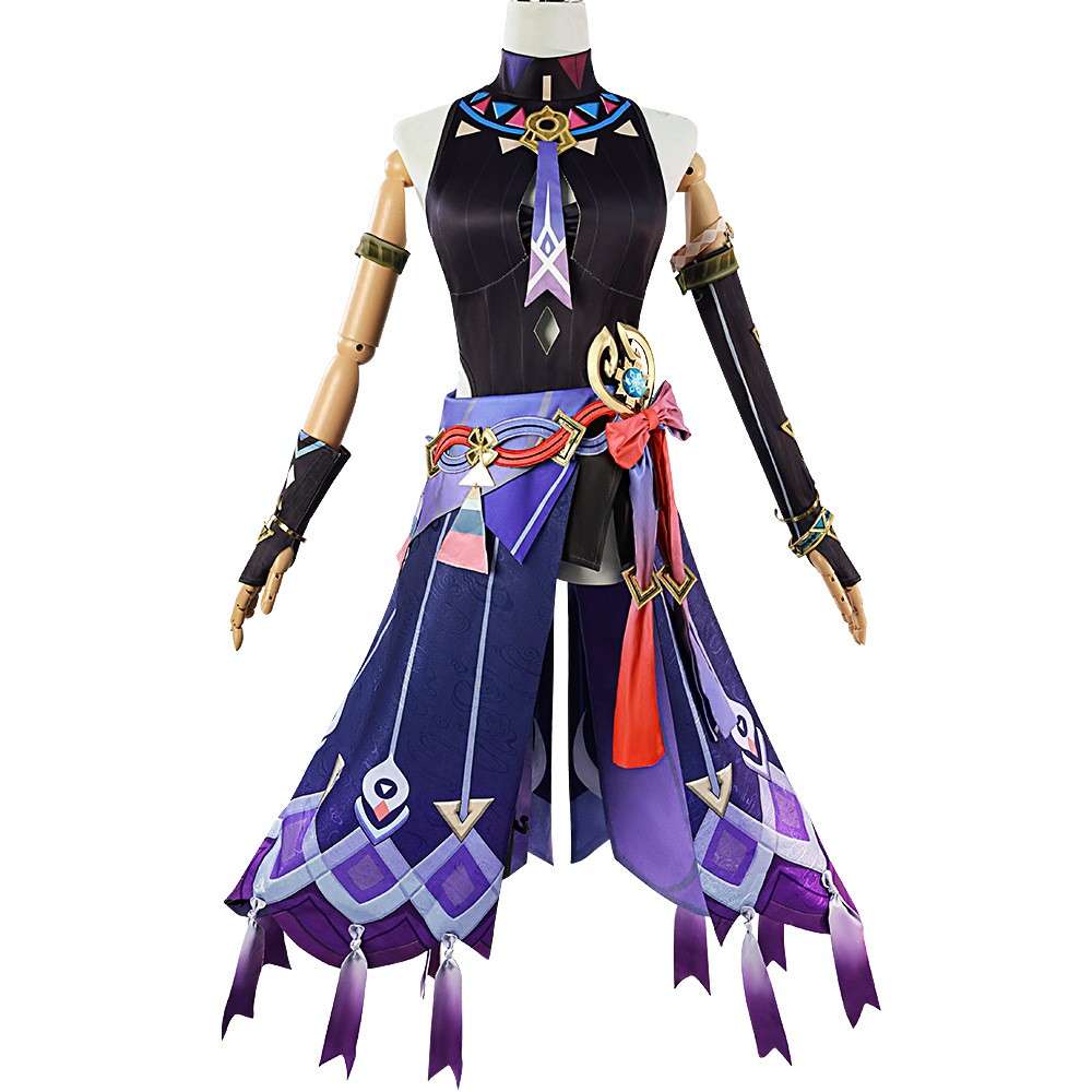 Front view of Genshin Impact Citlali cosplay costume