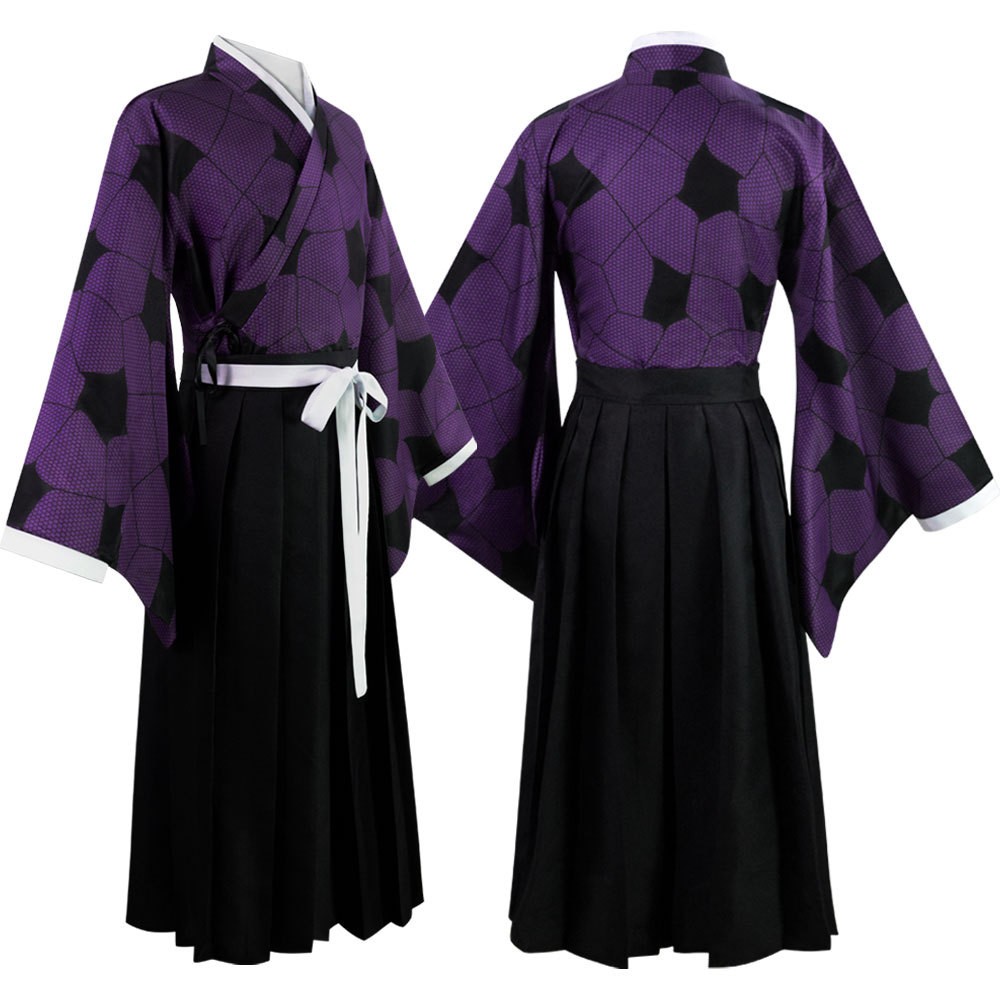 Anime-inspired demon cosplay costume front
