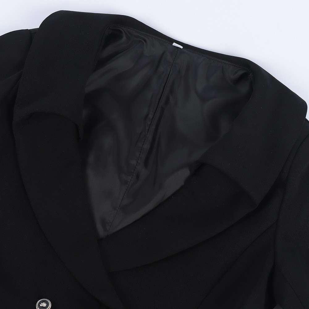 Dream Encounter Cosplay Costume Fabric Details - Close-up of fabric and accessories on Meng Qimeng cosplay