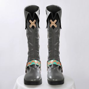 Ifa Genshin cosplay boots front