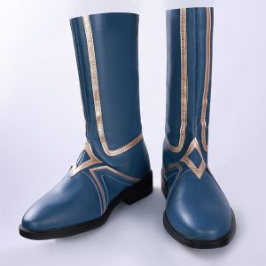 Front view of cosplay shoes for Anaxa