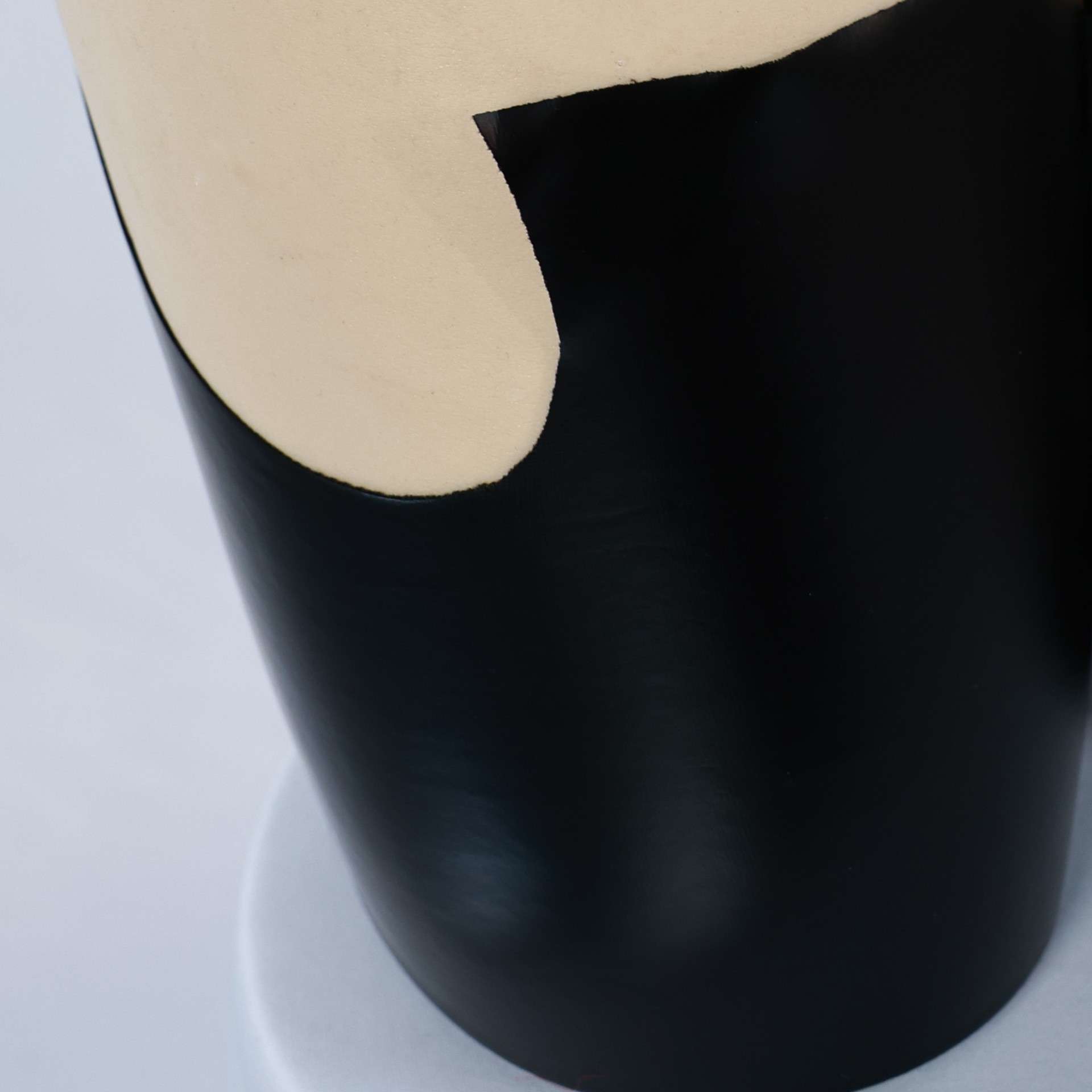 Close-up of fabric and stitching on A2 cosplay