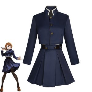 Front view of Nobara cosplay uniform from Jujutsu Kaisen