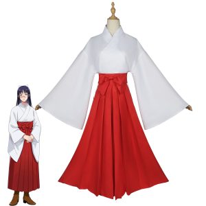 Front of Utahime Iori costume with kimono-style robe