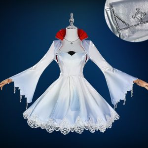 RWBY Weiss Schnee cosplay costume full front view