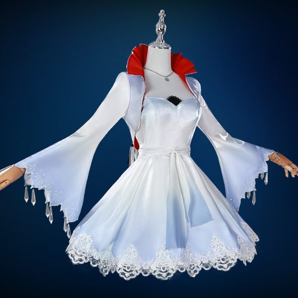 RWBY Weiss Schnee cosplay costume full front view