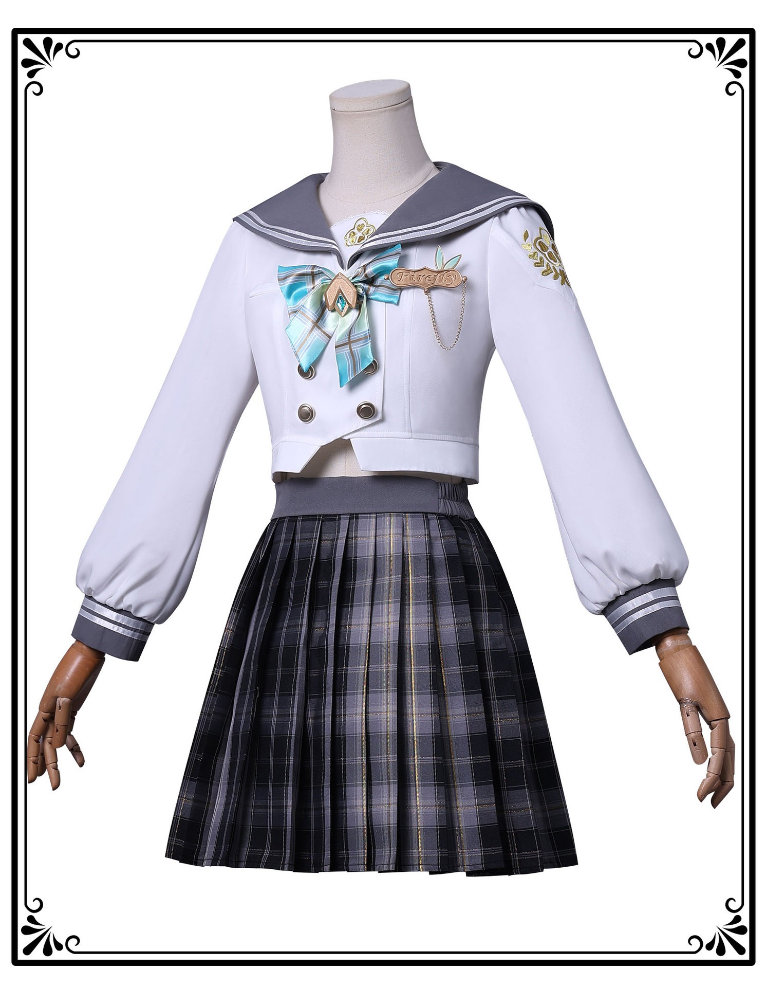 Firefly Spring Gift Fantasia de cosplay totalmente à frente